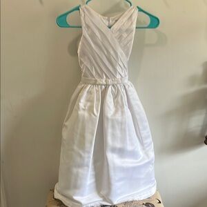 First Comminion or flower girl White girls Dress